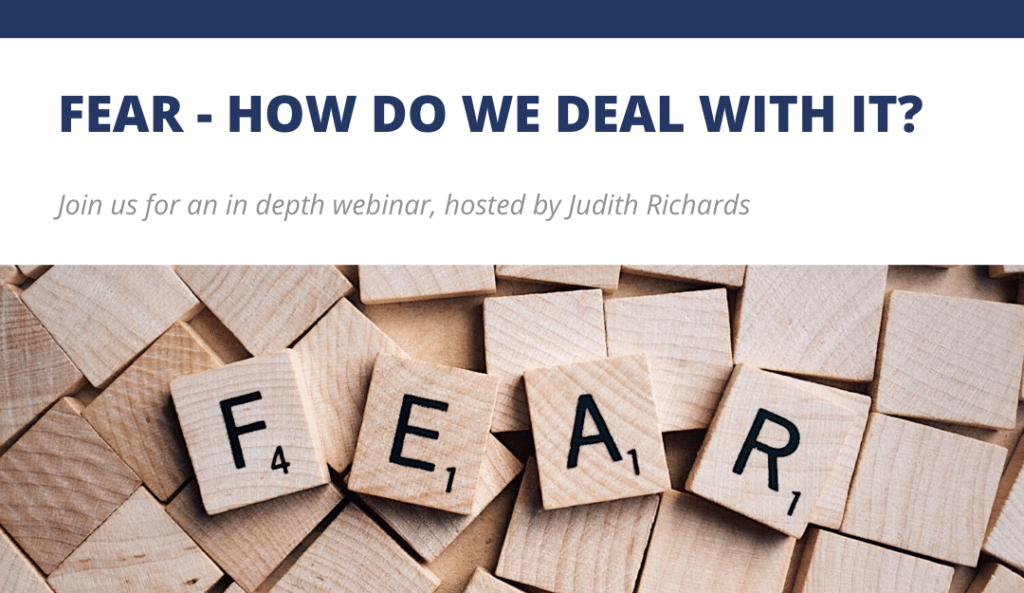How do we deal with fear? Blog Feature Image